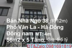 Bán nhà 5 tầng, Đông nam, Phố Văn La, Khu đô thị Văn Phú. Quận Hà Đông, Hà Nội ( Kinh doanh Văn phòng)