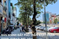CHÍNH CHỦ BÁN MẢNH  ĐẤT MẶT PHỐ TRẦN KHÁT CHÂN, QUẬN HAI BÀ TRƯNG CHÍNH CHỦ BÁN MẢNH  ĐẤT MẶT PHỐ TRẦN KHÁT CHÂN, QUẬN HAI BÀ TRƯNG